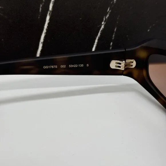 NEW GUCCI GG1787S 002 HAVANA BROWN WOMEN GUCCI SUNGLASSES display picture 1